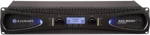 مضخم طاقة ستيريو Crown Audio XLS 1502 بقدرة 525 وات عند 4 أوم (XLS1502) مع أشرطة تثبيت وكابل 2X XLR-XLR in Saudi Arabia
