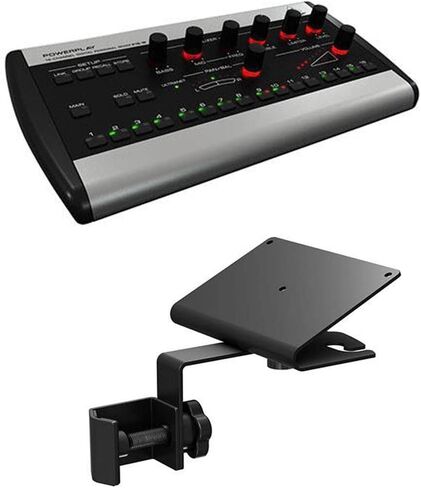 بهرينغر Powerplay 16 P16-M خلاط شخصي رقمي ذو 16 قناة مع حامل تثبيت in Saudi Arabia