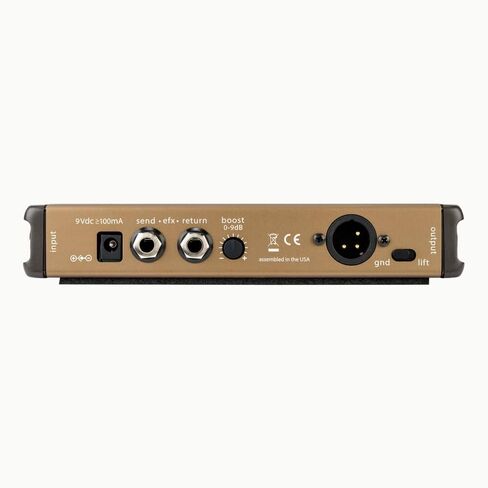 L.R. Baggs Venue DI Acoustic Guitar Preamp Direct Box Studio and Stage Pedal Tonebird Bundle with Cable, Polish Cloth, Dunlop Picks, Tonebird 9V Adapter in Saudi Arabia