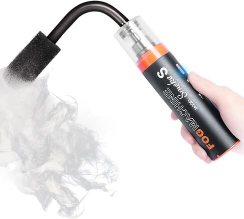 LENSGO Smoke S Hand-held Fog Machine, Portable Smoke Machine with Remote Control Fogger for Photography, Outdoor Events, Parties, Stage Effects, Disinfection or Weddings in Saudi Arabia