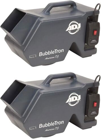 آلة فقاعات الحفلات المحمولة من American DJ Professional بقدرة 24 وات لحفلات الرقص وحفلات الزفاف والمسرح مع جهاز تحكم سلكي (عبوة من قطعتين) in Kuwait