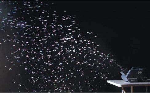 آلة فقاعات الحفلات المحمولة من American DJ Professional بقدرة 24 وات لحفلات الرقص وحفلات الزفاف والمسرح مع جهاز تحكم سلكي (عبوة من قطعتين) in Kuwait