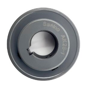 AK28-1 Sheaves,v Belt Pulley 1 inch Bore 2.8" OD,Motor Pulley Cast Iron for A AX 3L 4L V-Belts,AK281 Pulley