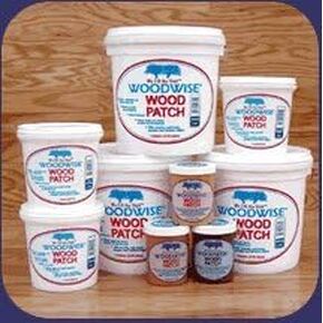 Woodwise Wood Patch "Ebony" Quart Wood Filler