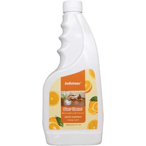 Floor Cleaner Compatible with All Robot Vaccum and Mop, Wet Dry Vacuums With Mopping and Wetjet Mops, 16.9 FL.oz, Concentrate, Dilution Ratio 1:200, Orange Scent