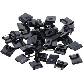 200pcs Photo Frames Hanger, 0.35mm Thick Metal Hooks, S-Shaped Wall Mount Hanging Clips, Photo Frames Hooks, Durable Home Decor Accessories