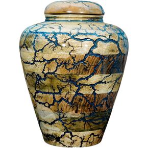 Cremation Memorial Urns For Human Ashes Adult Male Female Urns Box And Casket For Ashes Men Women Child Large Burial Funeral Urns For Ashes (D)