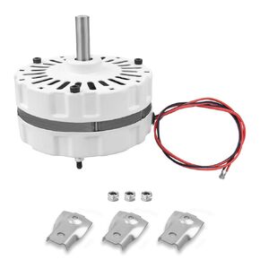 F0510B2944 Power Vent Motor Replacement for Lomanco Fan Motor Kit 3.4 Aamps, 120 Volts, 1/10HP, 1100RPM Motor