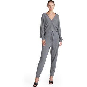 HALSTON Women's Merino Wool Drawstring Sweater Pant