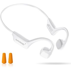 Bone Conduction Headphones, IPX6 Open-Ear Bluetooth Sports Headphones, Ultra-Light Headphones Wireless Bluetooth for Exercise Cycling Running