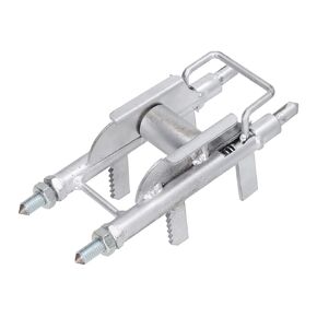 Cable Threading Aid, 45 Steel High Hardness Wire Threading Aid Anti Slip Sawtooth Universal Distribution Box Threading Tool Smoothly for Junction Box for Electrician (Silver)