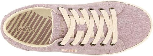 Taos Star Women's Sneaker - Iconic Style with Canvas Design for Everyday Adventures - Custom Fit Lacing and Removable Footbed with Arch Support for All Day Comfort Grey Wash Canvas 10 W US in Saudi Arabia