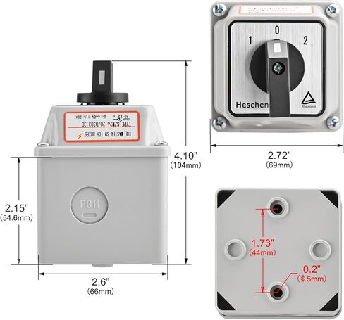 SZW26-20/D303.3D 660V 20A 3 Position 3 Phase 12 Terminals CE Rotary Cam Switch Universal Rotary Cam Change Switch with Outdoor Master Switch LW28-20/4 in Saudi Arabia