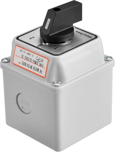 SZW26-20/D303.3D 660V 20A 3 Position 3 Phase 12 Terminals CE Rotary Cam Switch Universal Rotary Cam Change Switch with Outdoor Master Switch LW28-20/4 in Saudi Arabia