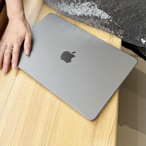 حافظة DONGKE فائقة النحافة لجهاز MacBook Air 13.6 بوصة M3 A3113 M2 A2681 مع شاشة Retina ومعرف اللمس [إصدار 2024 2023 2022] - غطاء واقٍ [قوي مقاوم للصدمات] [ذهبي غير لامع] in Saudi Arabia