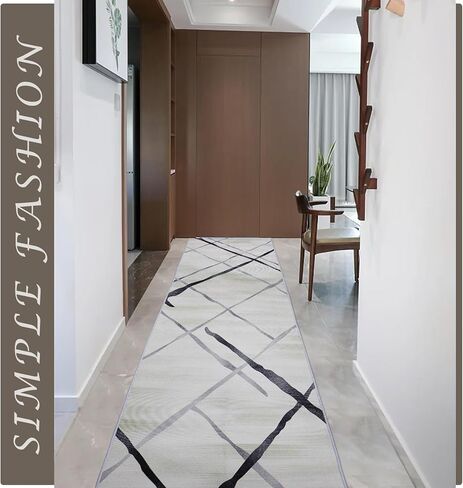 سجاد FACULX غير قابل للانزلاق للممر 2x6، سجادة منطقة المطبخ قابلة للغسل، سجادة غرفة الغسيل، سجادة غرفة الغسيل في الأماكن المغلقة والخارجية مع دعم مطاطي in Kuwait