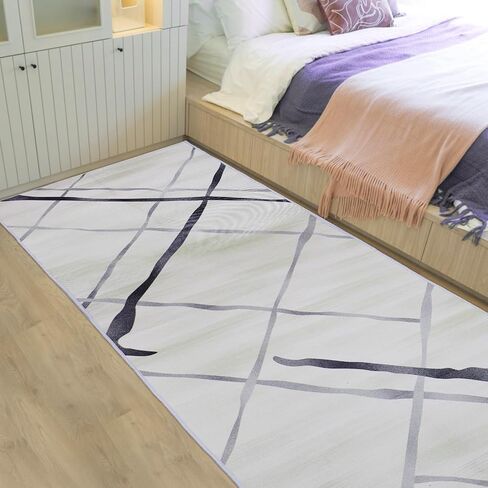 سجاد FACULX غير قابل للانزلاق للممر 2x6، سجادة منطقة المطبخ قابلة للغسل، سجادة غرفة الغسيل، سجادة غرفة الغسيل في الأماكن المغلقة والخارجية مع دعم مطاطي in Kuwait