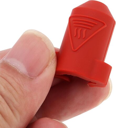 6pcs Hotend Silicone Sock Heating Block Silicone Cover Fit for Creality K1C Ender 3 V3 / V3 Plus / V3 KE / K1 / K1 Max/CR-10 SE (Red) in Saudi Arabia