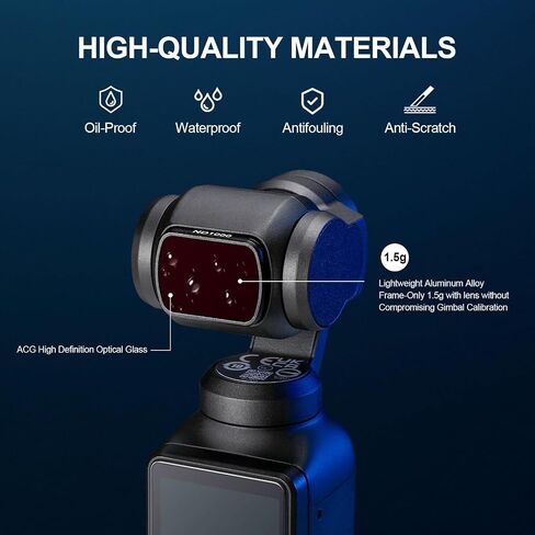 Skyreat Macro Lens & Anamorphic Lens for DJI Osmo Pocket 3 Creator Combo Accessories in Saudi Arabia