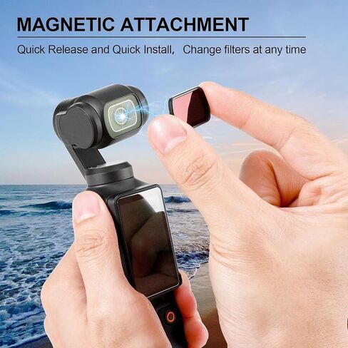 Skyreat Macro Lens & Anamorphic Lens for DJI Osmo Pocket 3 Creator Combo Accessories in Saudi Arabia