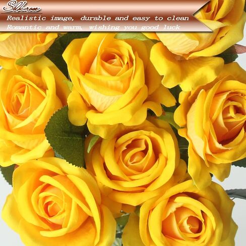 Rose Flower, Artificial Rose Flower, Holiday Decorations, Lifelike Silk Flowers/9 Pieces (Blue Rose Flower) in Saudi Arabia