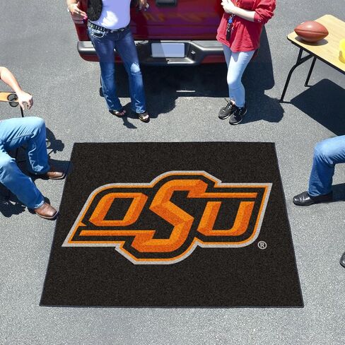 FANMATS 4134 Oklahoma State Cowboys Baseball Shaped Accent Rug - 27in. Diameter in Saudi Arabia