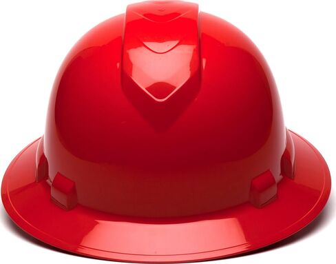Pyramex Ridgeline Full Brim Hard Hat 4 Point Ratchet Slate Gray Vented in Saudi Arabia