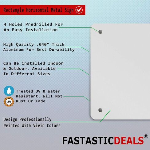 علامة معدنية أفقية من الألومنيوم، تسليم بأحجام متعددة مع السهم الأيمن OSHA باللون الأسود للشحن والاستلام، لافتات شارع مقاومة للعوامل الجوية مقاس 10 × 7 بوصات in Kuwait