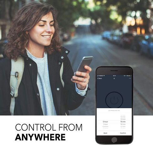 HBN Smart Plug Mini 15A، مخرج WiFi ذكي يعمل مع Alexa، Google Home Assistant، جهاز التحكم عن بعد مع وظيفة المؤقت، لا يتطلب محورًا، معتمد من ETL، 2.4G WiFi فقط، 4 عبوات in Kuwait