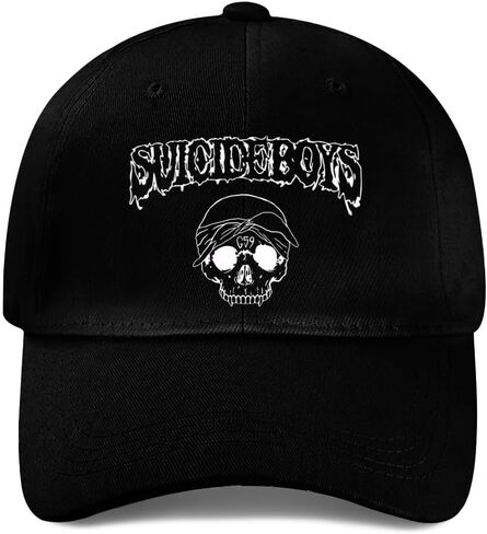 Grey 59 Skull RED Logo Band Baseball Cap Men Women Peak Cap Outdoor Casual Golf Dad Hat in Saudi Arabia