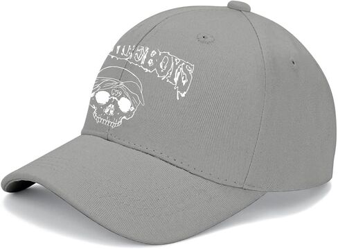 Grey 59 Skull RED Logo Band Baseball Cap Men Women Peak Cap Outdoor Casual Golf Dad Hat in Saudi Arabia