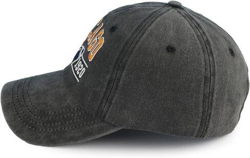 Embroidered Vintage Football Hat for Men Women, Adjustable Classic Football Fans City Baseball Cap in Saudi Arabia
