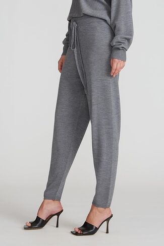 HALSTON Women's Merino Wool Drawstring Sweater Pant in Saudi Arabia