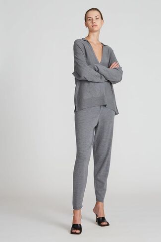 HALSTON Women's Merino Wool Drawstring Sweater Pant in Saudi Arabia