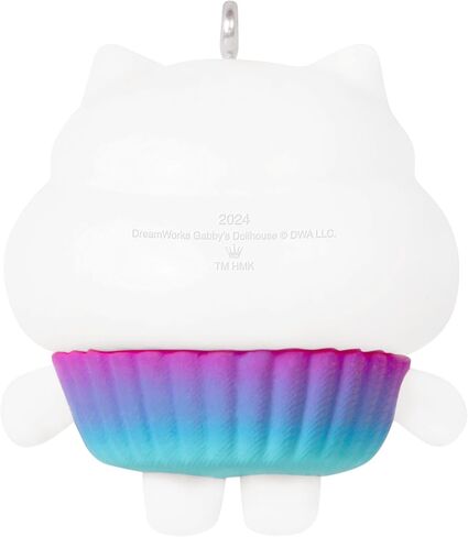 تذكار هولمارك زينة عيد الميلاد الصغيرة مقاس 1.02 سم 2024، قطة كيكي بيت الدمى من غابي، هدايا للأطفال in Kuwait