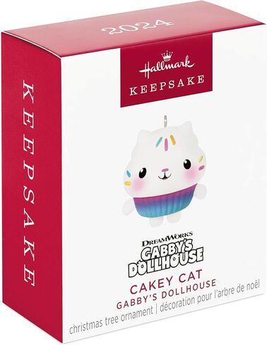 تذكار هولمارك زينة عيد الميلاد الصغيرة مقاس 1.02 سم 2024، قطة كيكي بيت الدمى من غابي، هدايا للأطفال in Kuwait