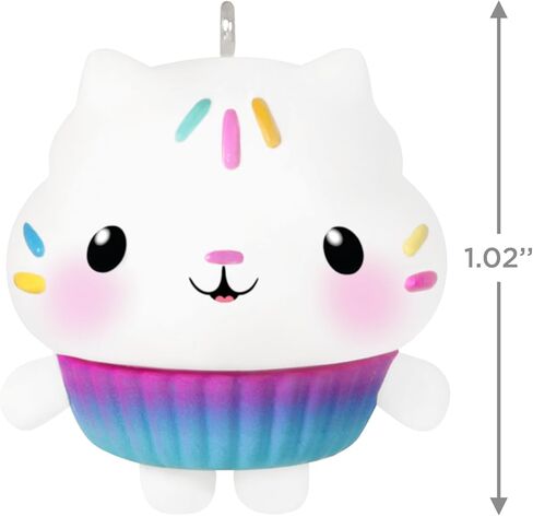 تذكار هولمارك زينة عيد الميلاد الصغيرة مقاس 1.02 سم 2024، قطة كيكي بيت الدمى من غابي، هدايا للأطفال in Kuwait