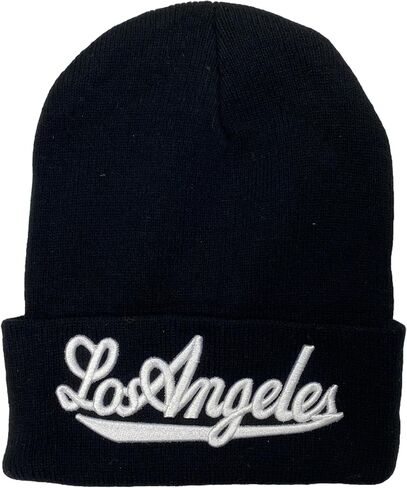 COUVER Unisex City Name Embroidered Beanie in Saudi Arabia