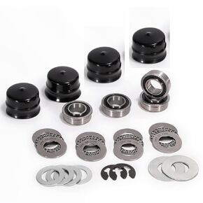 532009040 9040H 5920H Replacement Craftsman Riding Mower Front Wheel Bushing to Bearing Conversion Kit 532124959 583670401 Also for John Deere M123811 M123253