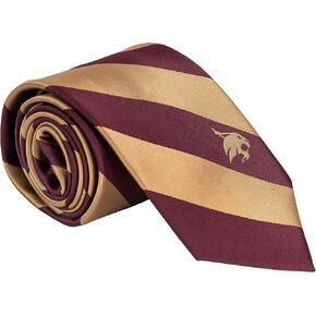 Desert Cactus Texas State University Tie TXState Bobcats, 100% Polyester, with Logo