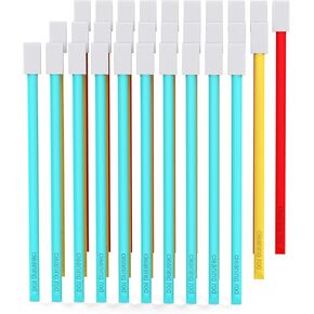 30Pcs Disposable Crevice Cleaning Brushes for Small Spaces, Detail Gaps Scrub Cleaner Brush Set for Toilet Bowl Corner, Household Cleaning Tool Supplies for Window Track, Door Grooves