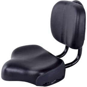 Bicycle Saddle Bike Seat with Soft Back Tricycle Seat for Mountain Bike, Road Bicycle, Hibrid and Stationary Exercise Bike