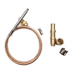 24" Universal Snap Thermocoupler Replacement Fit for Robertshaw Thermostat Control Pilot Burner Assembly 1980-024