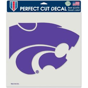 Kansas State Wildcats Full Color Die Cut Decal - 8" X 8"