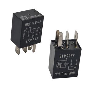 2PCS 8T2T-14B192-BA 12VDC 5 Pins Plug-in Automotive Relay - Reliable OEM Replacement, Compatible for Select Ford Vehicles