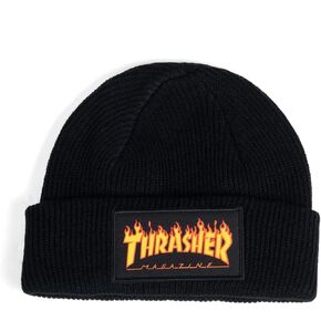 Thrasher Flame Logo Beanie Black OS