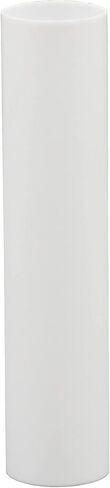 Creative Hobbies® 4" White Plastic Candle Covers Sleeves Chandelier Socket Covers ~ 4 Inch Candelabra Base | Set of 12 in Saudi Arabia