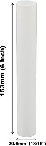 Creative Hobbies® 4" White Plastic Candle Covers Sleeves Chandelier Socket Covers ~ 4 Inch Candelabra Base | Set of 12 in Saudi Arabia
