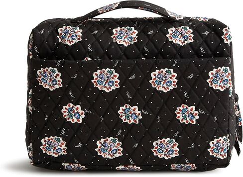 منظم السفر المسطح المصنوع من القطن للنساء من Vera Bradley، كريم Marrakesh Vines in Saudi Arabia