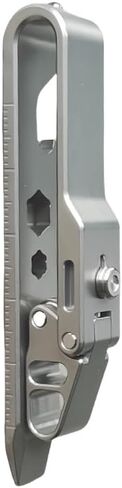 Titanium Gr5 Mortise Lock Design Key Belt Clip Keychain Clip With One Ti ring (Patented) MB9 in Saudi Arabia